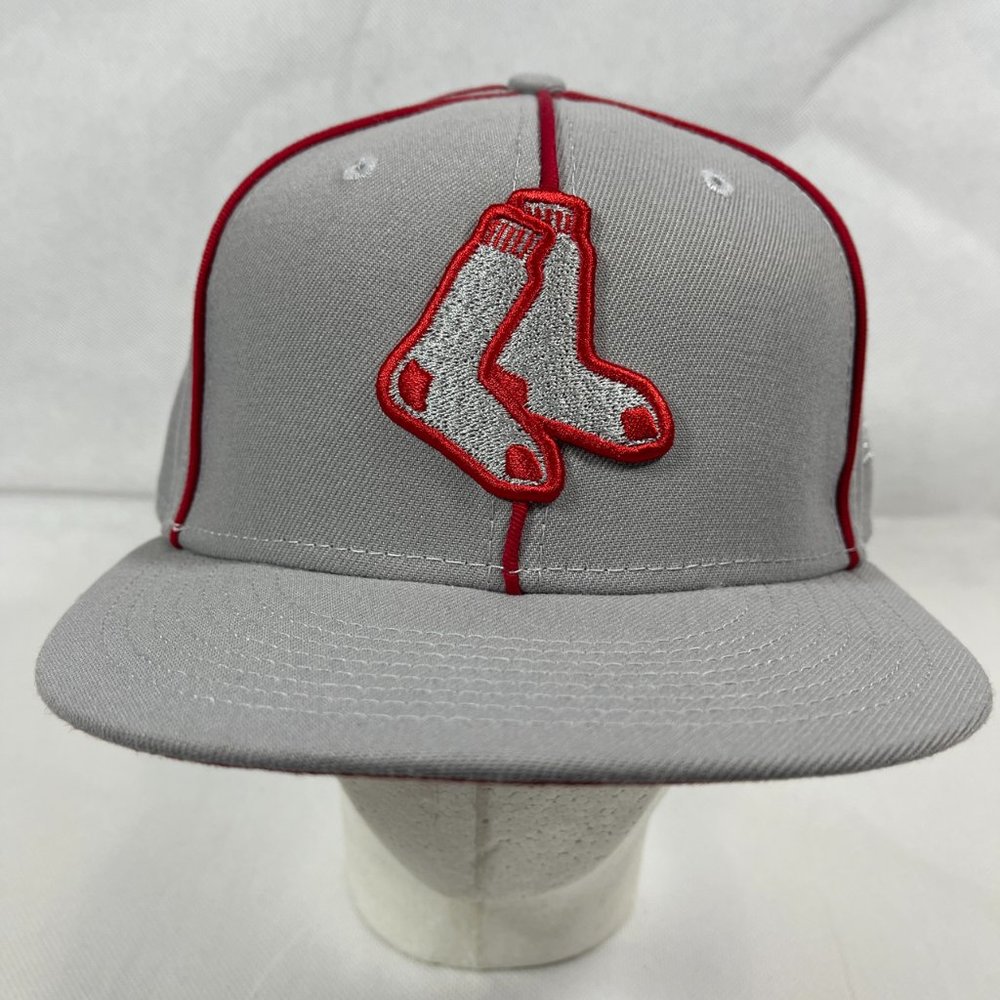 New Era 59FIFTY BOSTON RED SOX Allen Iverson PRACTICE SPEECH HAT CLUB 7 1/4"